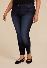Plus Size m jeans by maurices&trade; Cool Comfort High Rise Seamless Jegging, C258, small