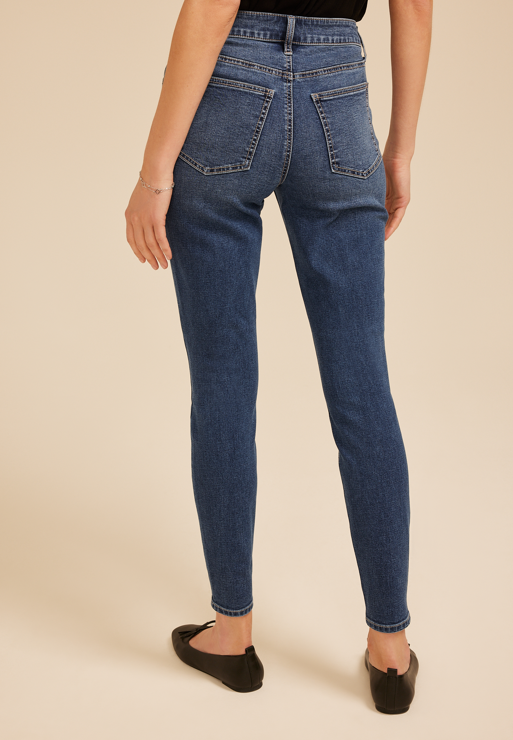 m jeans by maurices&trade; Dark Mid Rise Jegging, C258, large
