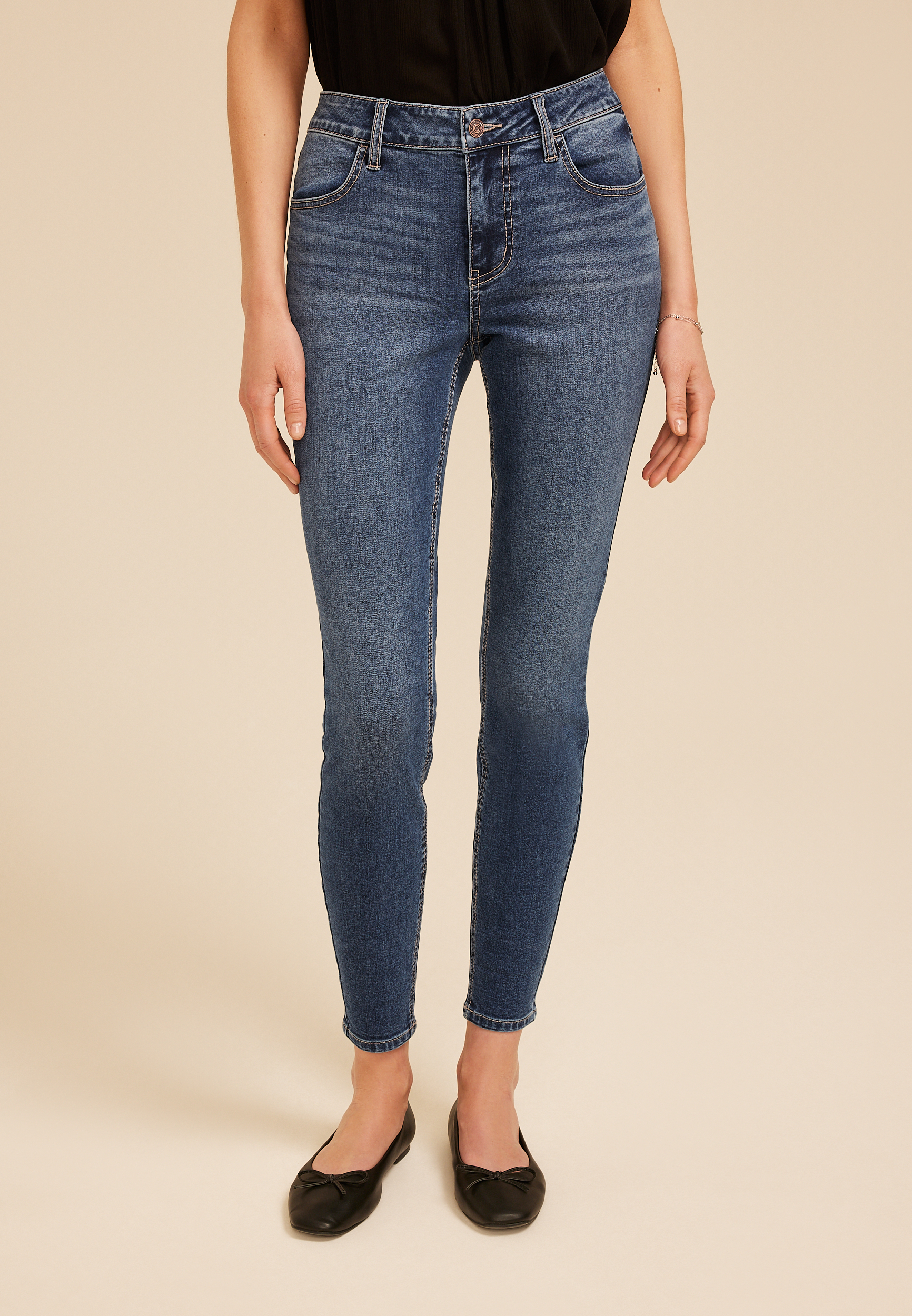 Mid Rise Maurices Colored Jeggings M Jeans By Maurices™ Dark