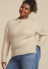 Plus Size Cozier Than Cashmere Snowflake Sweater