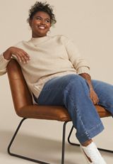 Plus Size Teddy Sweater, C4563, small
