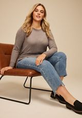 Plus Size Haven Round Hem Tunic, C6959, small