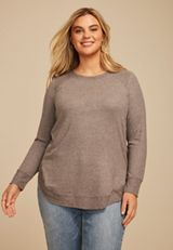 Plus Size Haven Round Hem Tunic, C6959, small