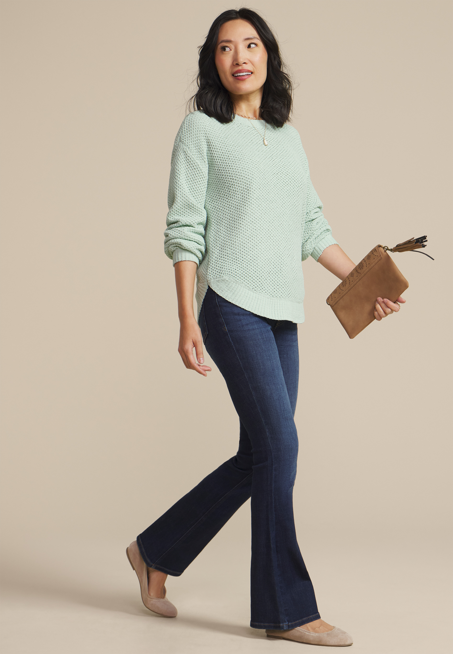 Chenille Sweater, C9398, large