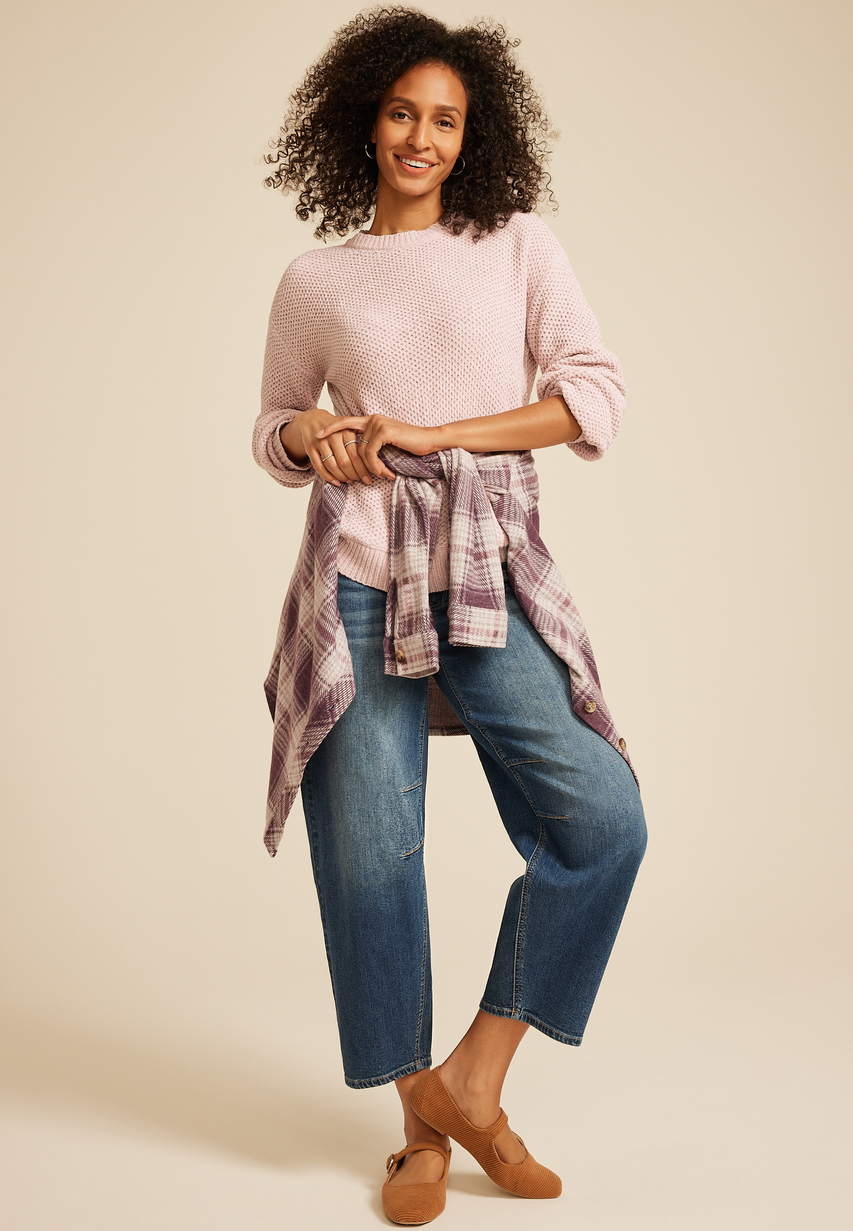 Chenille Sweater, C3591, large