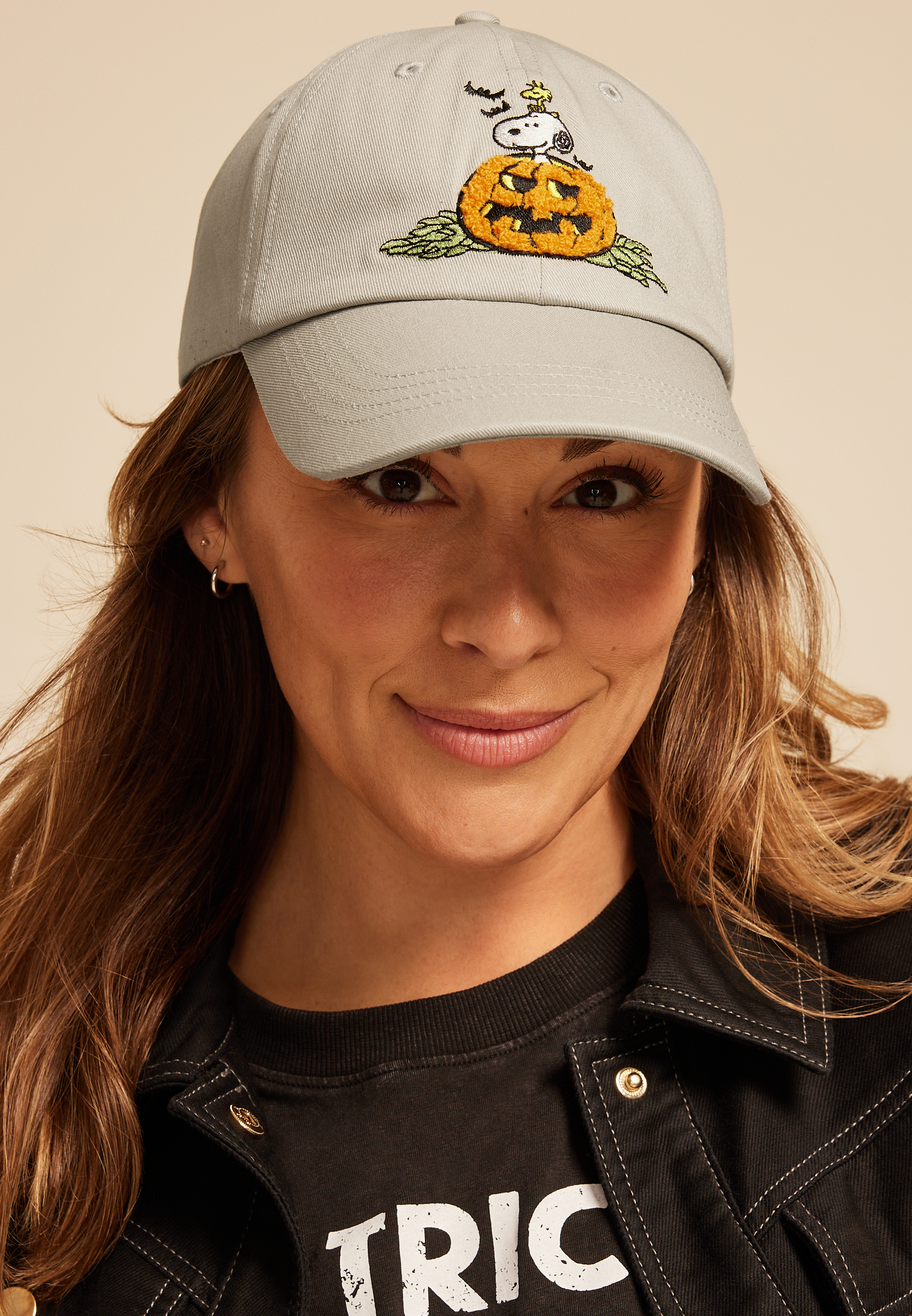Halloween Snoopy Baseball Hat, , large
