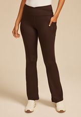 Smooth Crossover High Rise Flare Legging, C132, small