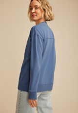 French Terry Button Front Cardigan, C8391, small