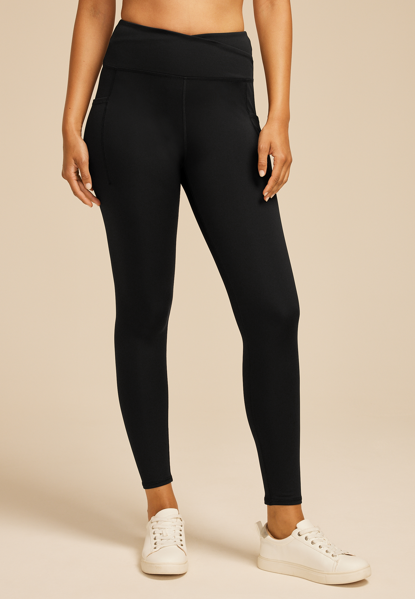 Smooth Crossover High Rise Legging, C106, large