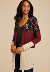 Hacci Colorblock Cardigan, C1756, small