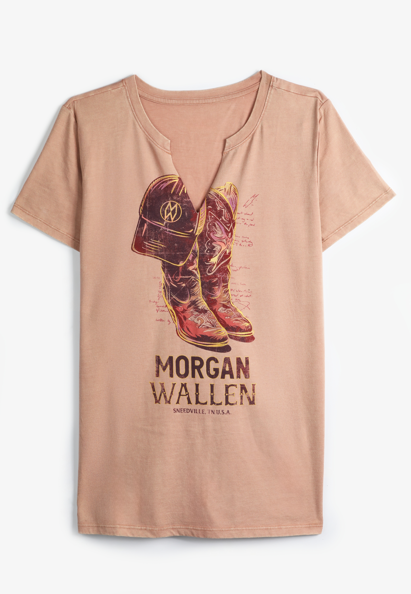 Plus Size Morgan Wallen Classic Fit Graphic Tee