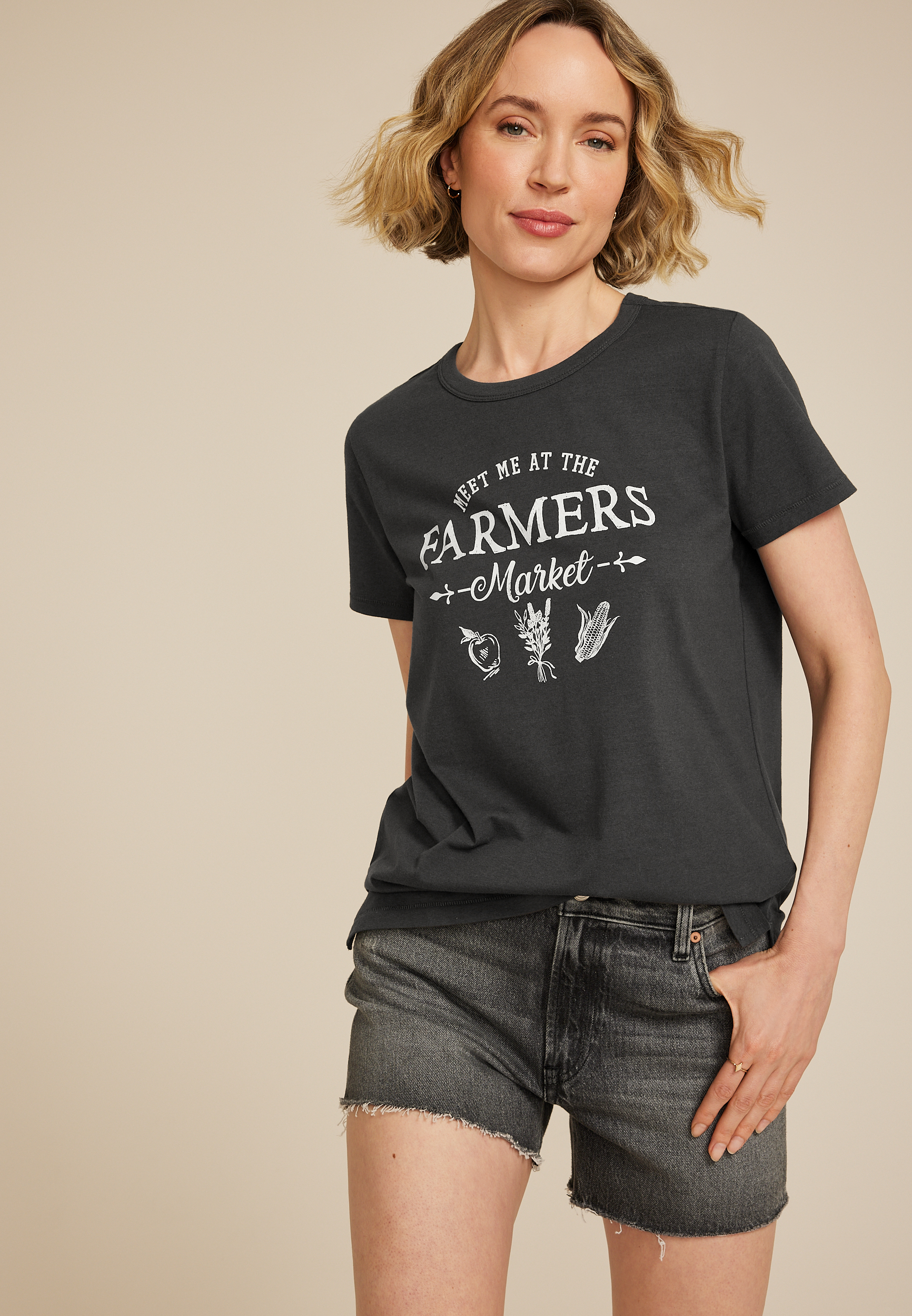 Farmers Market Classic Fit Graphic Tee