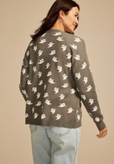 Halloween Ghost Open Front Cardigan, C5561, small