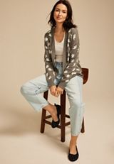 Halloween Ghost Open Front Cardigan, C5561, small