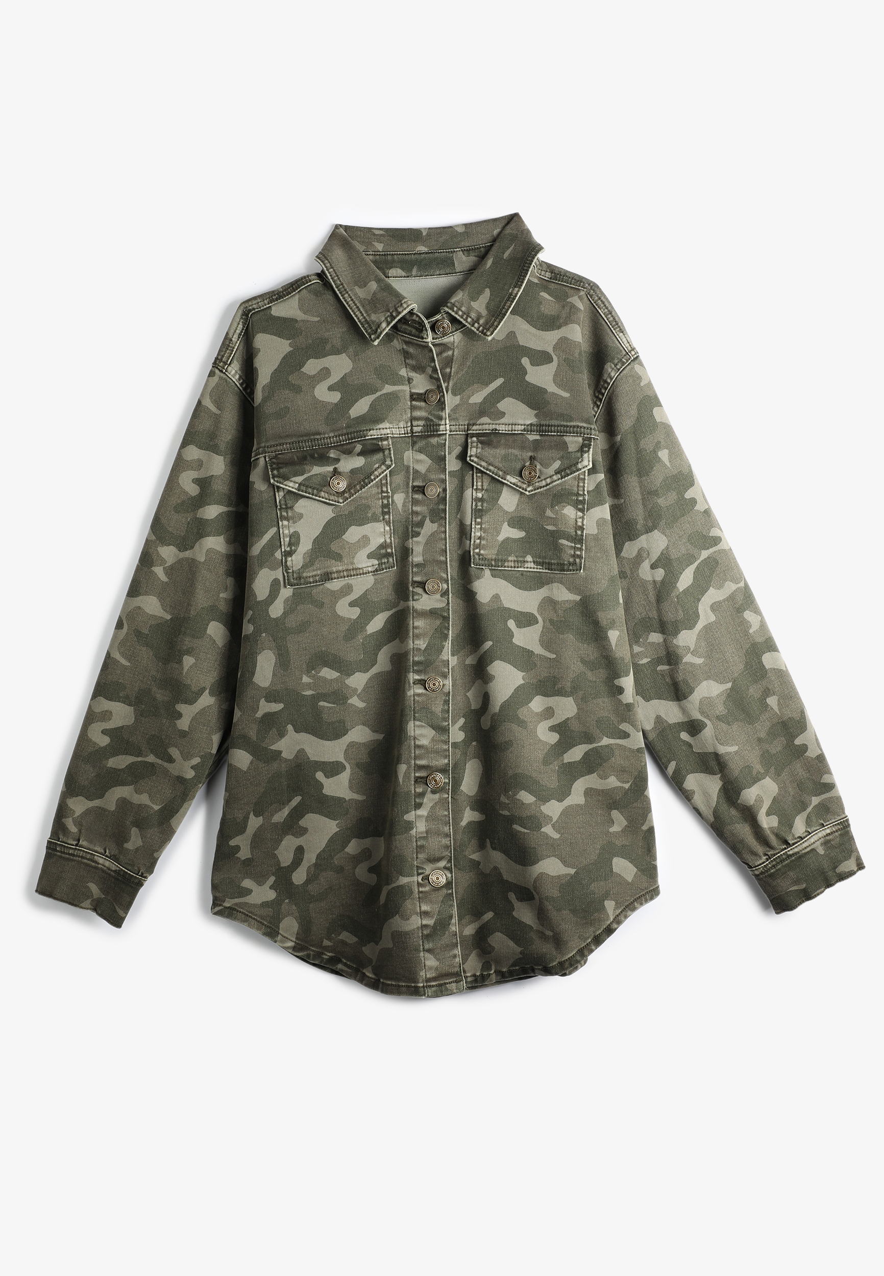 Camo Shacket