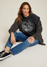 Plus Size One More Chapter Relaxed Fit Graphic Tee, C106, small