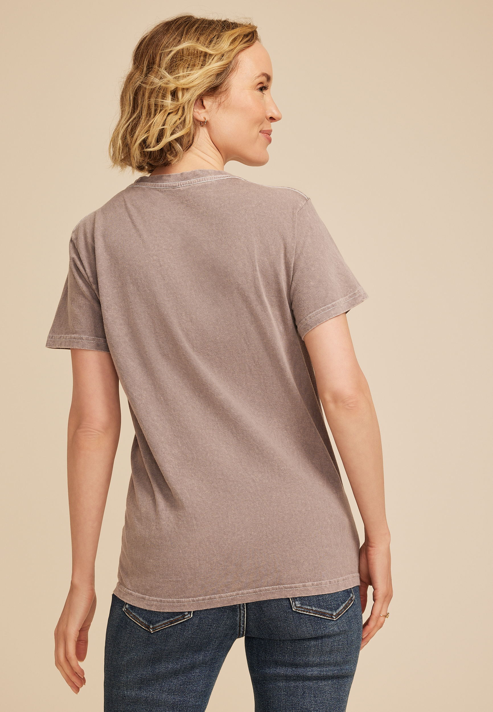 Good Moms Say Bad Words Relaxed Graphic Tee, , large