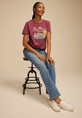 Bronco Oversized Fit Graphic Tee, C103, small