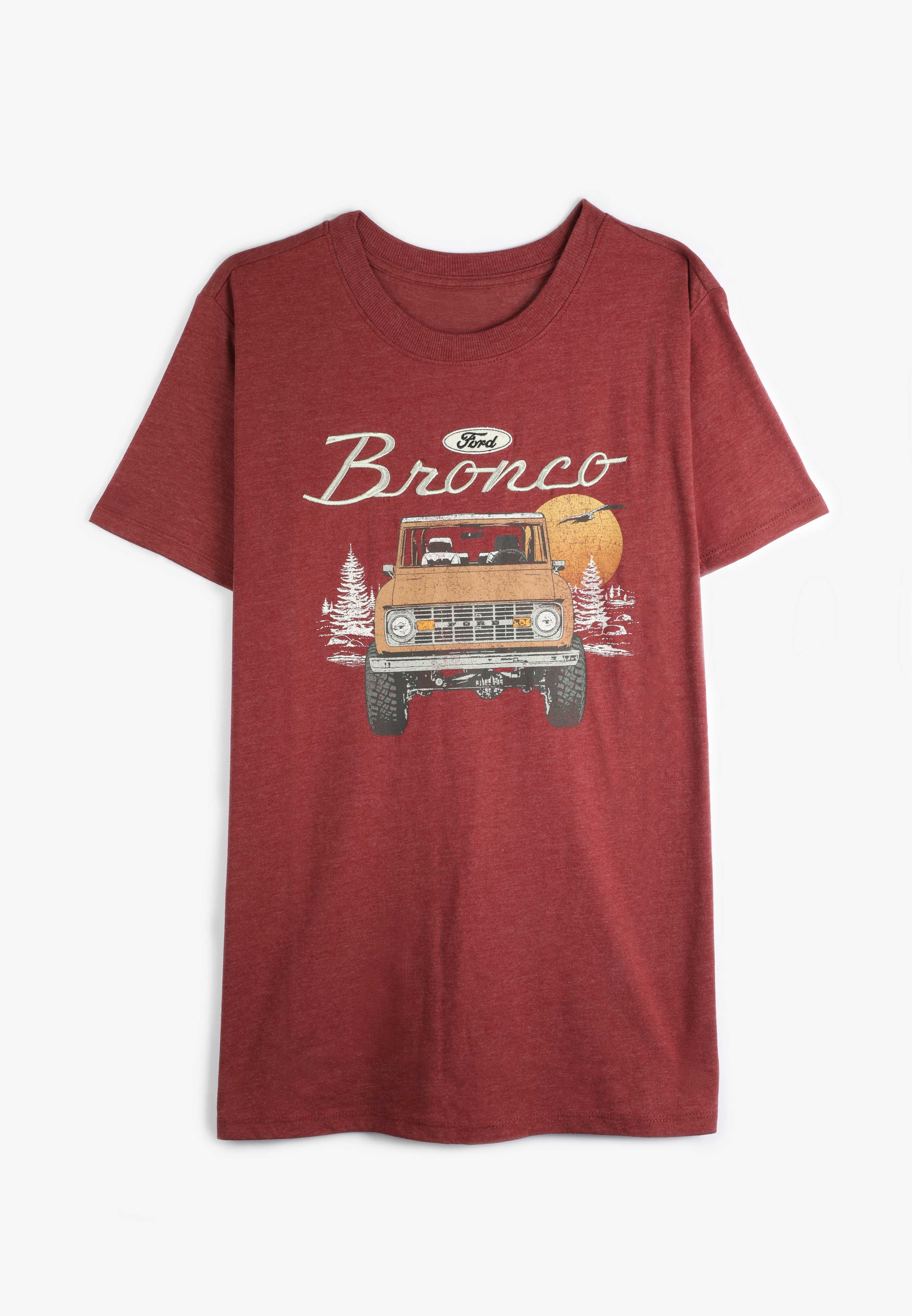 Bronco Oversized Fit Graphic Tee, C103, large