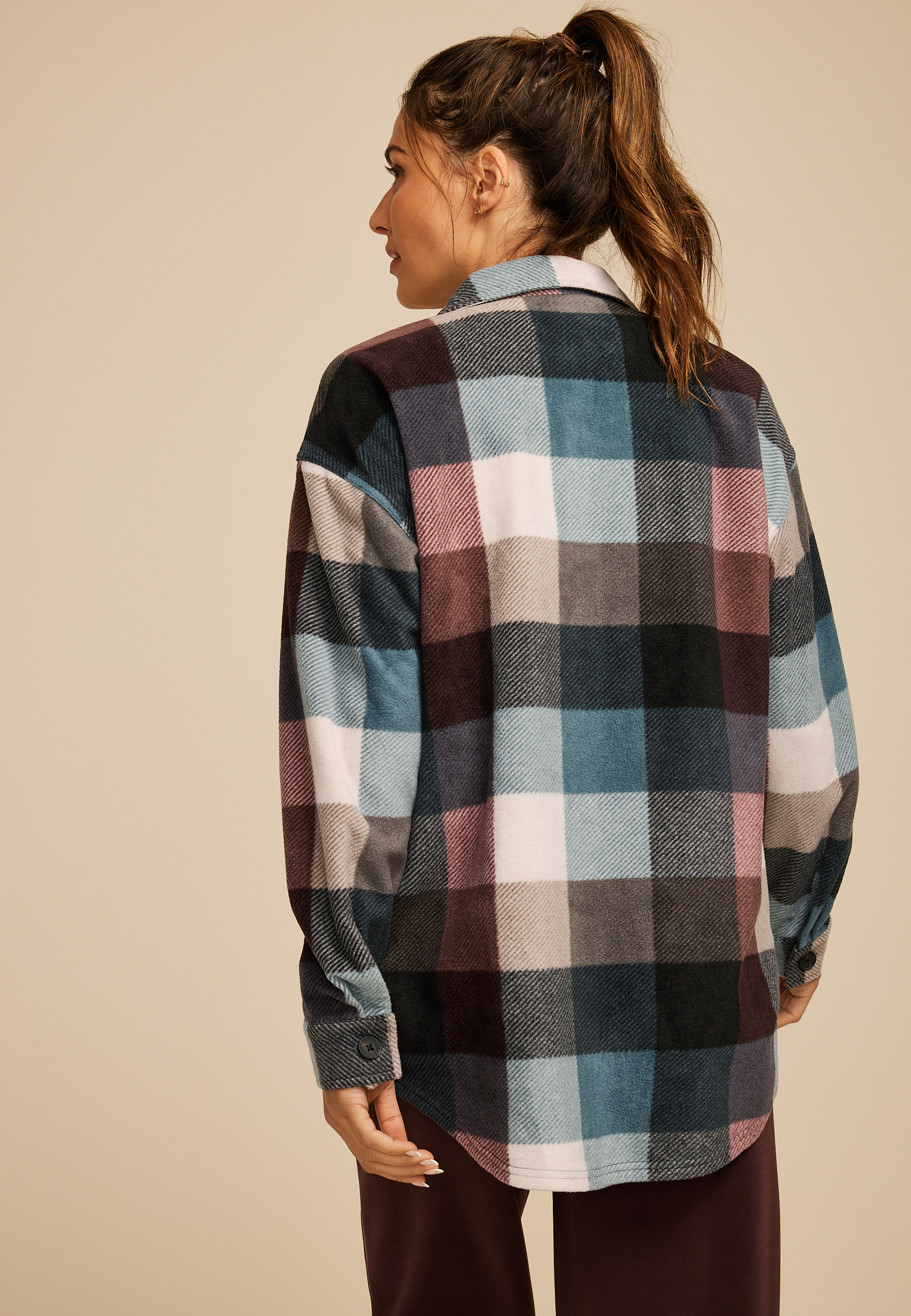 Wilder Fleece Shacket, C1524, large