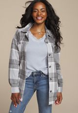Wilder Fleece Shacket, C2791, small