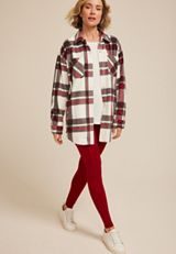 Wilder Fleece Shacket, C2842, small