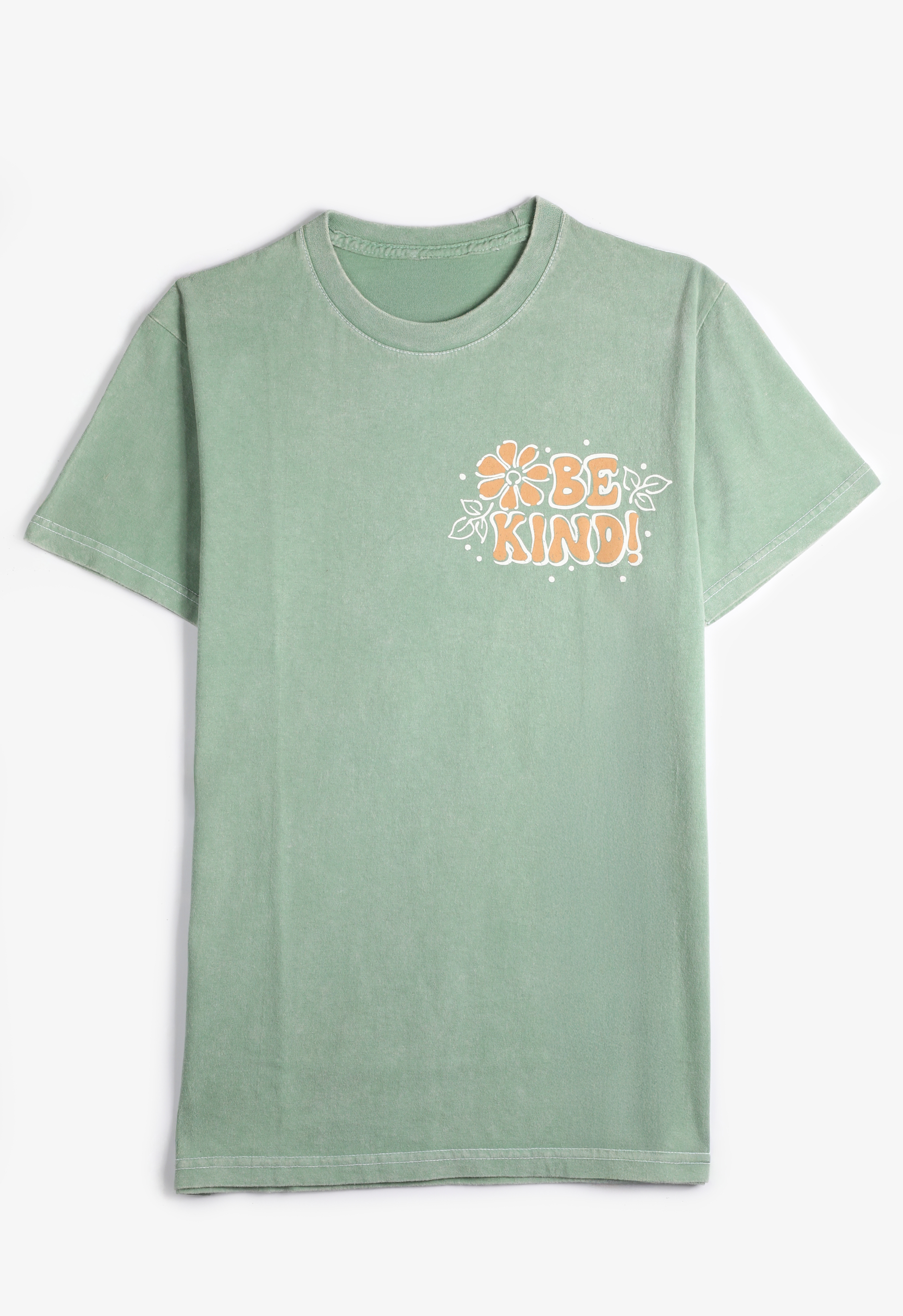 Plus Size Be Kind Floral Relaxed Fit Graphic Tee, C9625, large