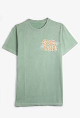 Plus Size Be Kind Floral Relaxed Fit Graphic Tee, C9625, small