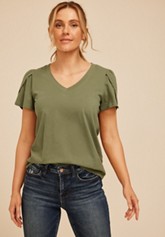 Plus Size Utility Dolman Button Down Shirt