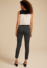 Herringbone Ponte Skinny Pant, C1755, small