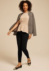 Ponte Pull On Skinny Pant, C106, small