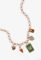 Fall Charm Necklace, , small