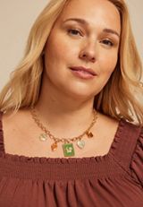 Fall Charm Necklace, , small