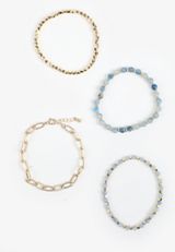 Dusk Sky Beaded Bracelet Set, C4199, small
