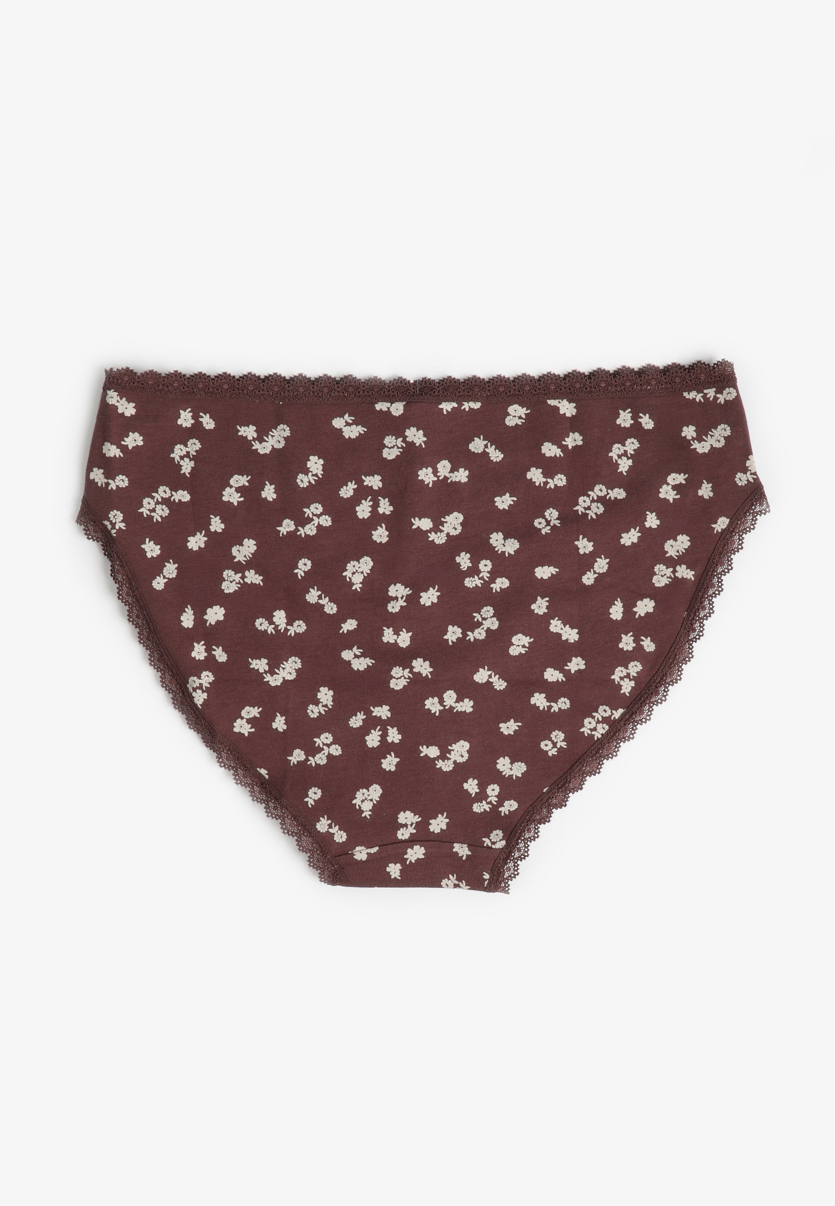 Simply Comfy Cotton Floral Print Bikini Panty, C1775, large