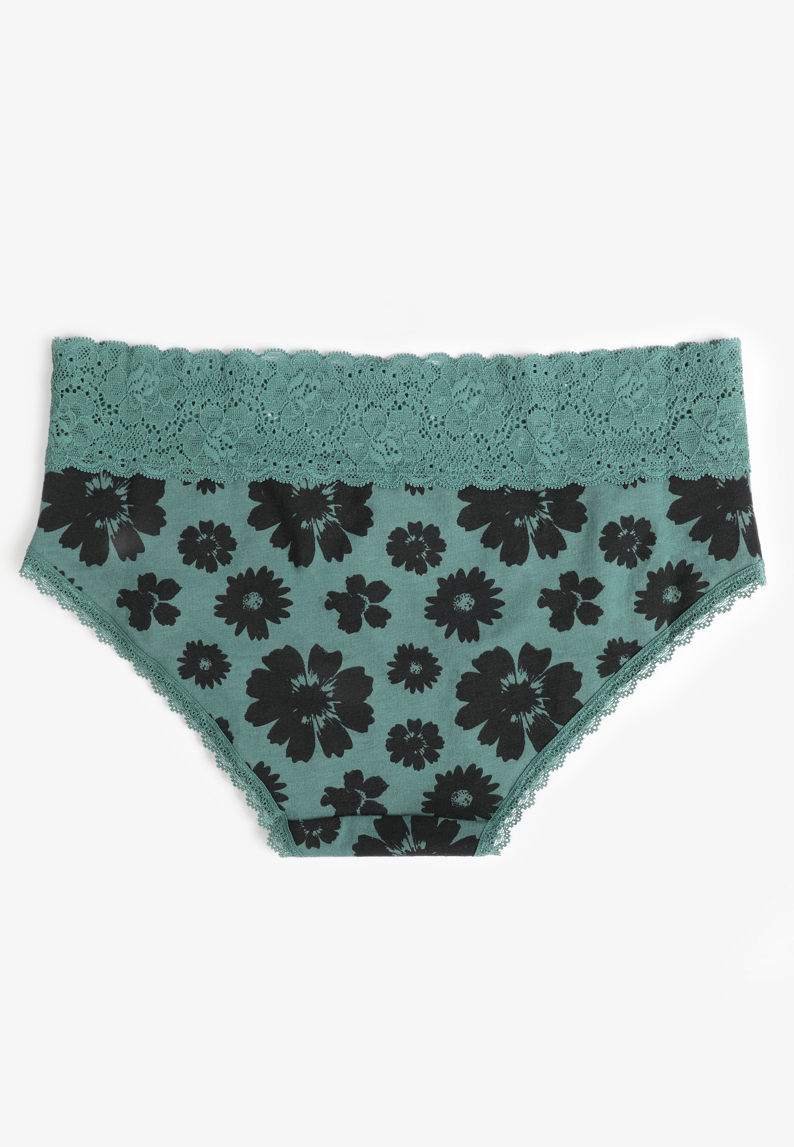 Simply Comfy Cotton Floral Hipster Panty, C2666, large