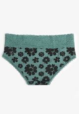 Simply Comfy Cotton Floral Hipster Panty, C2666, small
