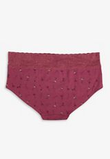 Simply Comfy Cotton Cocktail Print Boybrief Panty, C2112, small