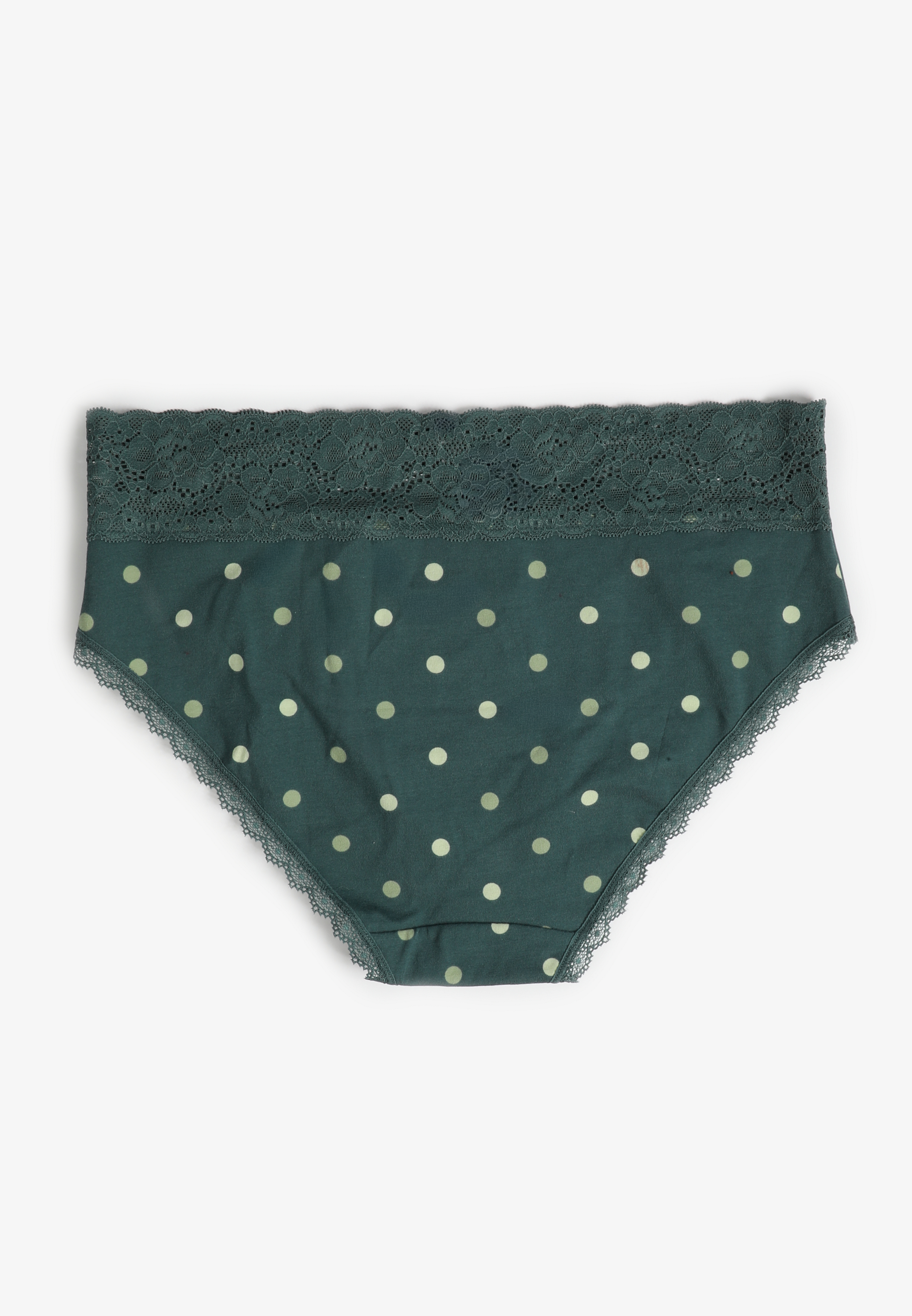 Simply Comfy Cotton Polka Dot Hipster Panty, C8125, large
