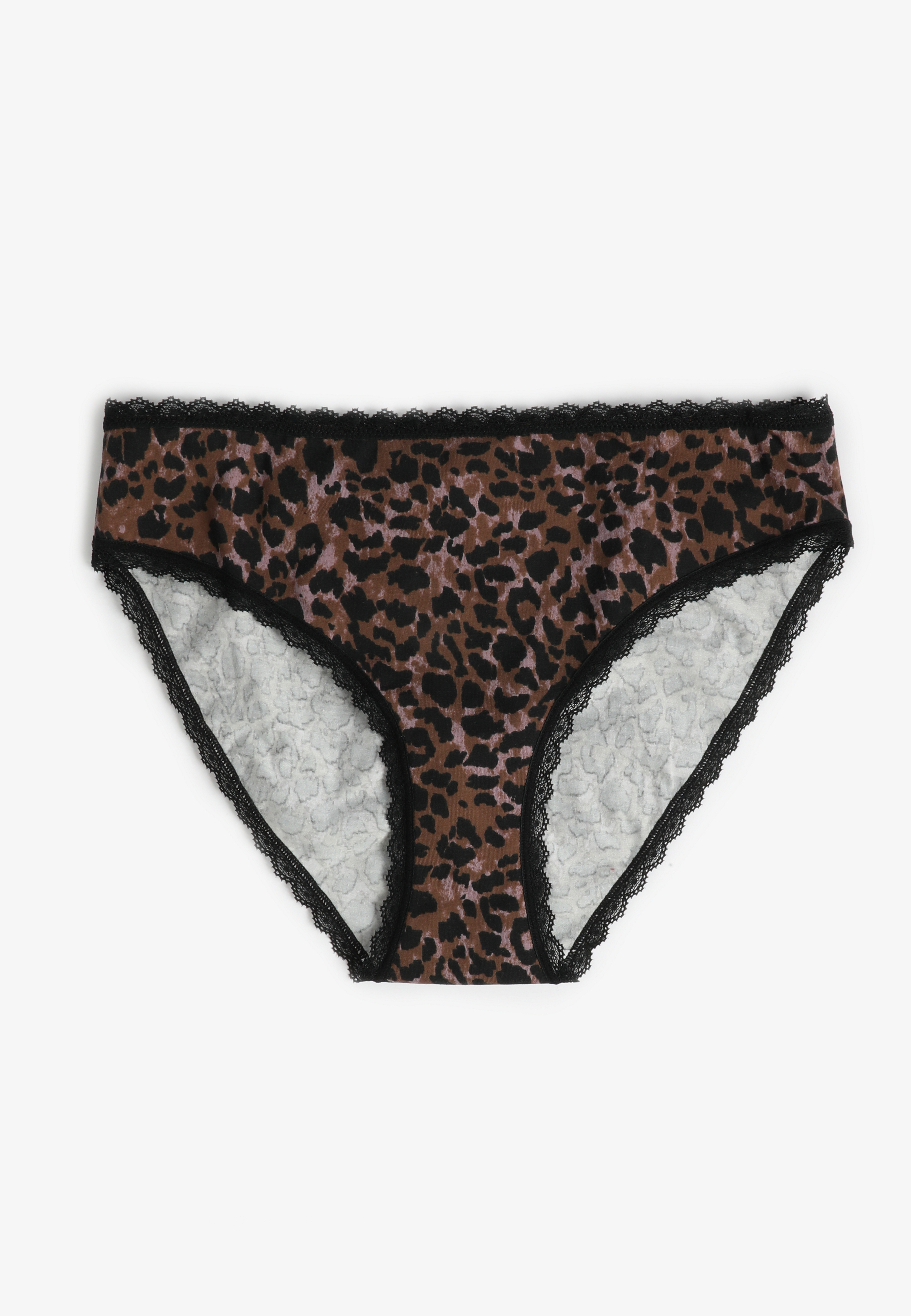 Simply Comfy Cotton Animal Print Bikini Panty