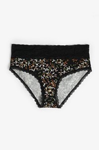 Invisibliss High Waist Lace Trim Hipster Panty