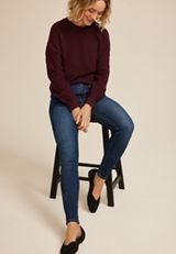 Everflex™ Dark High Rise Super Skinny Jean, C258, small