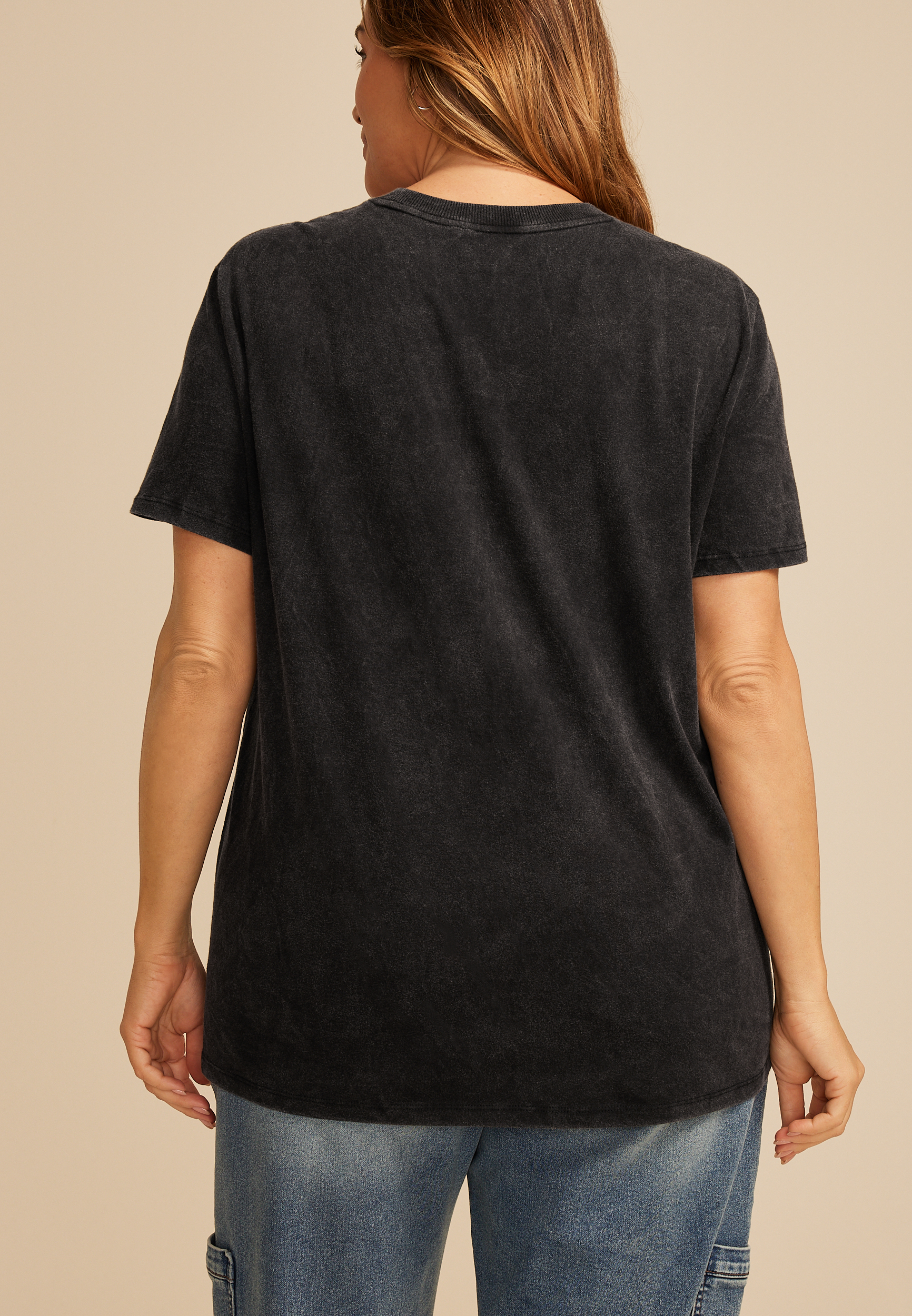 Plus Size Football Oversized Fit Graphic Tee, , large