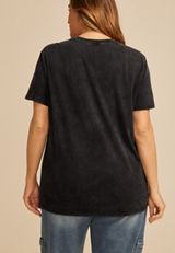 Plus Size Football Oversized Fit Graphic Tee, , small
