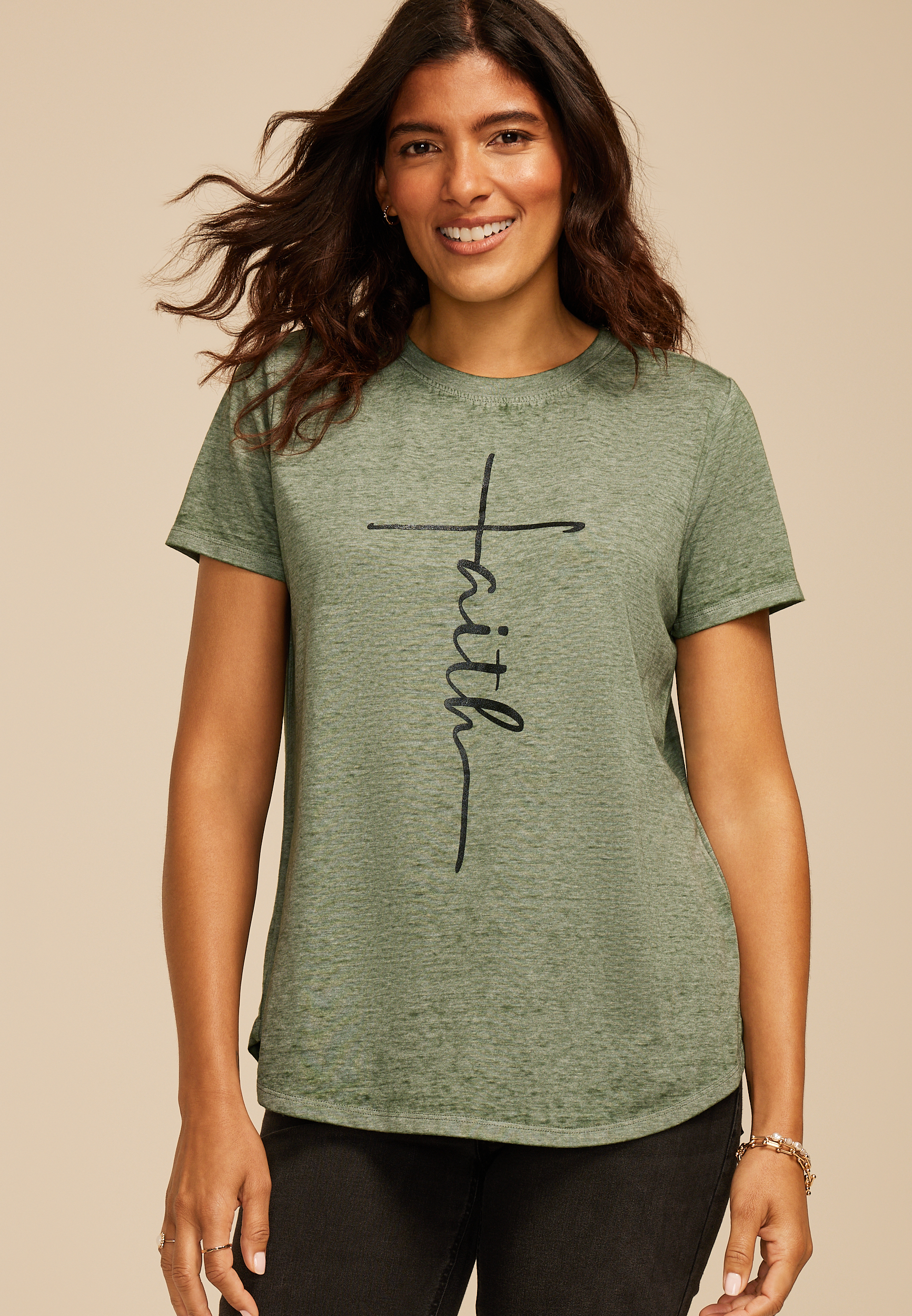 Faith Classic Fit Graphic Tee