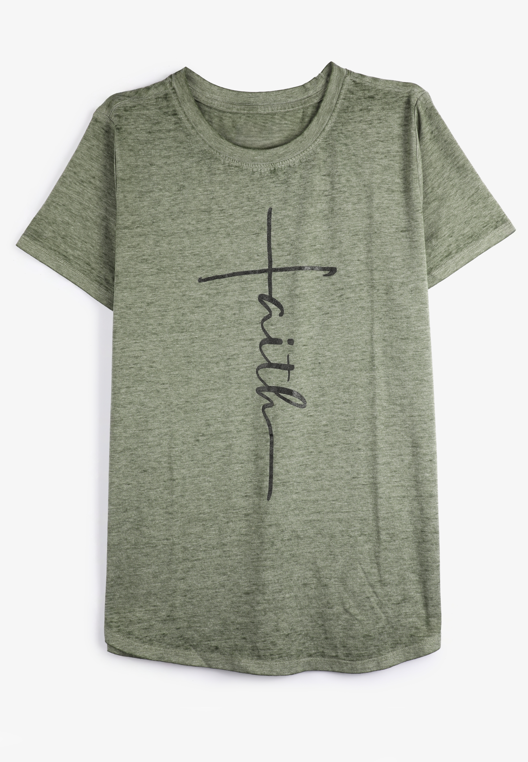 Faith Classic Fit Graphic Tee, C427, large
