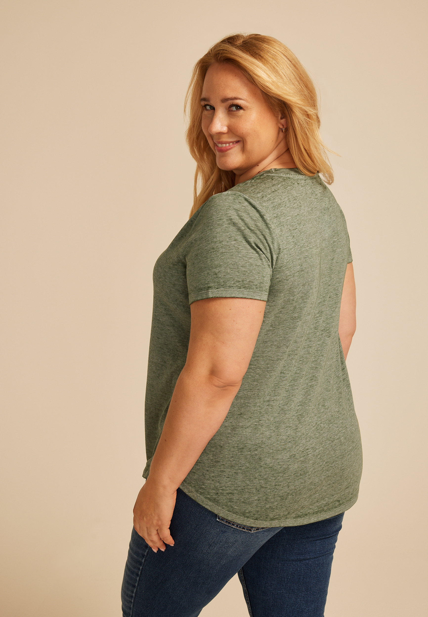 Plus Size Faith Classic Fit Graphic Tee, C427, large