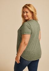 Plus Size Faith Classic Fit Graphic Tee, C427, small