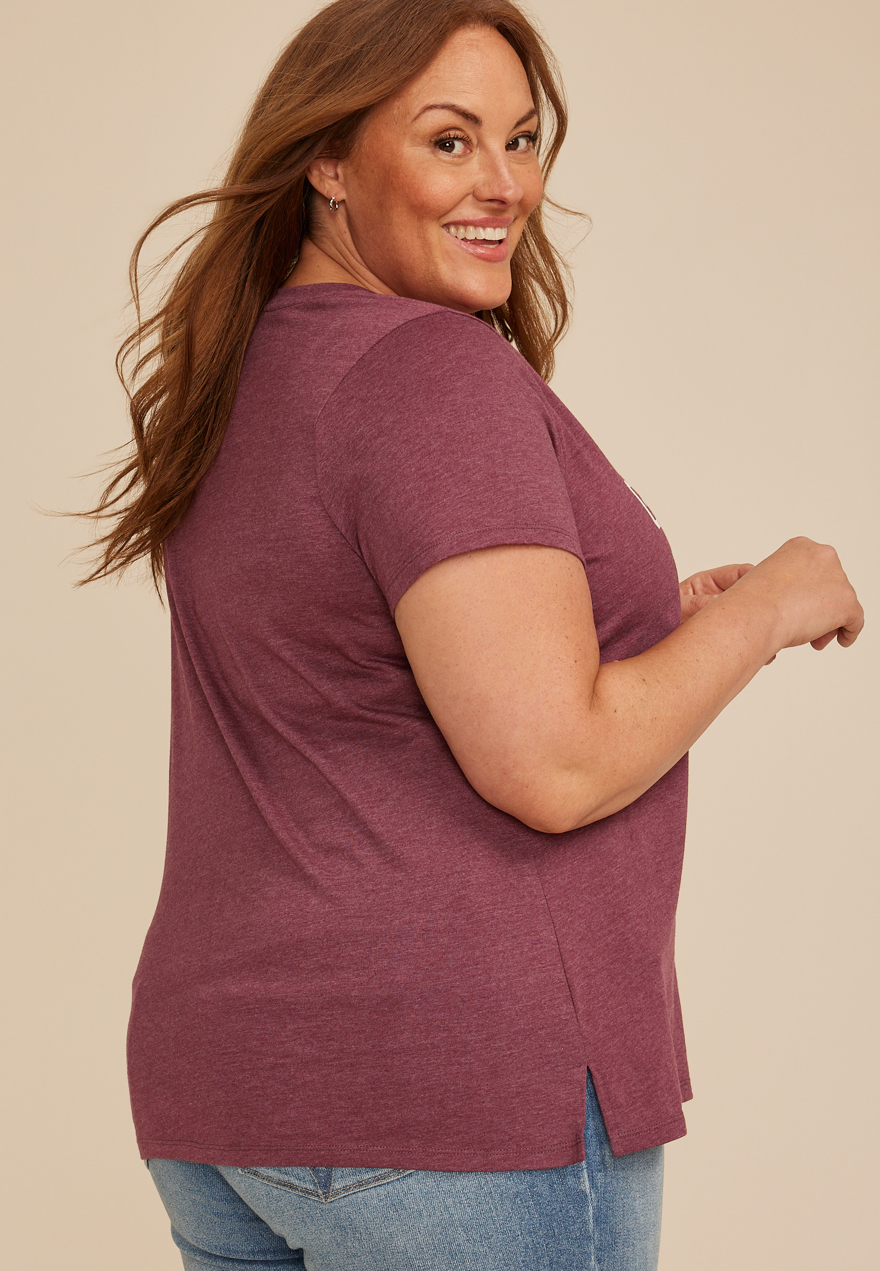 Plus Size Game Day Classic Fit Graphic Tee, C3840, large