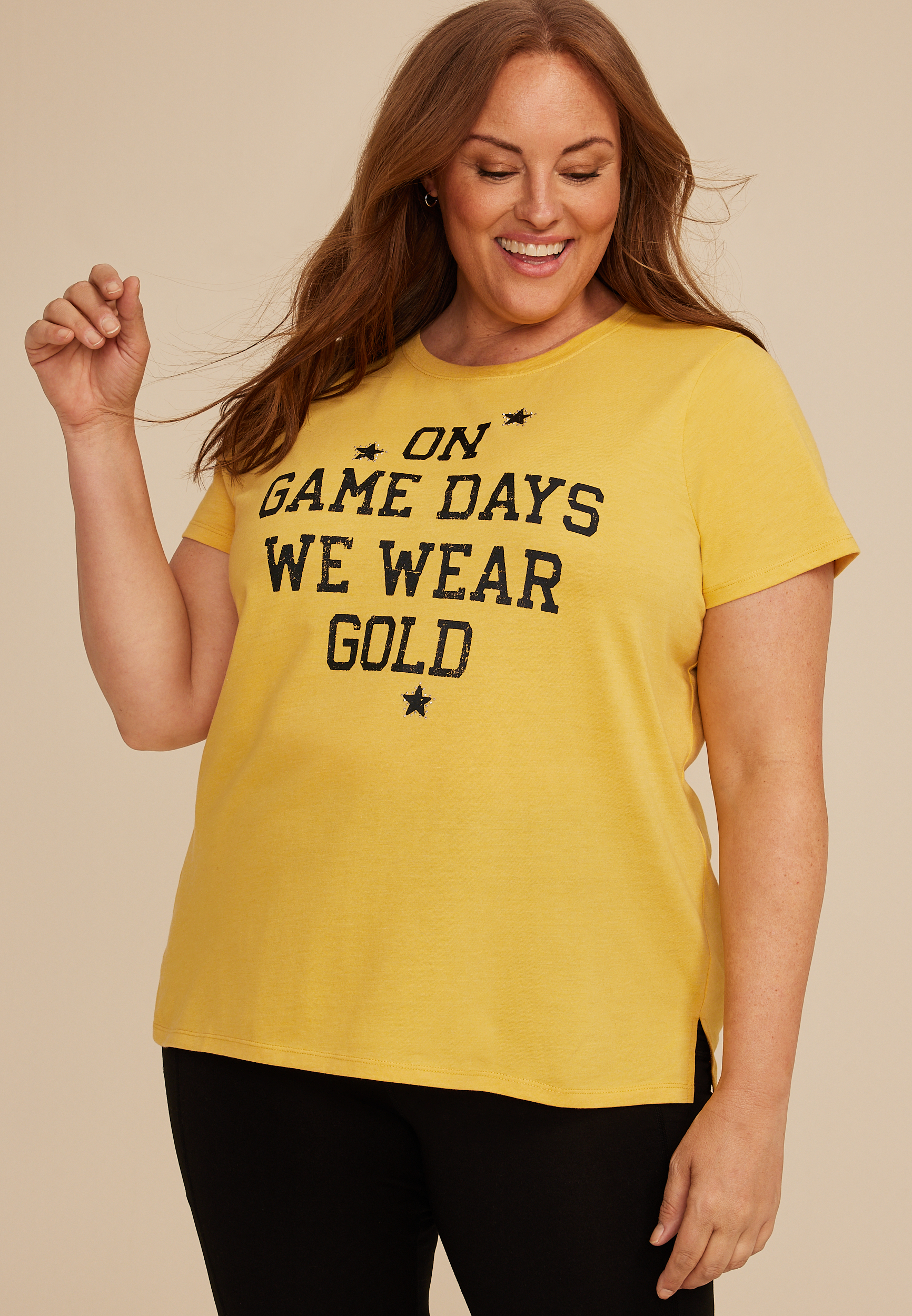 Plus Size Game Day Classic Fit Graphic Tee